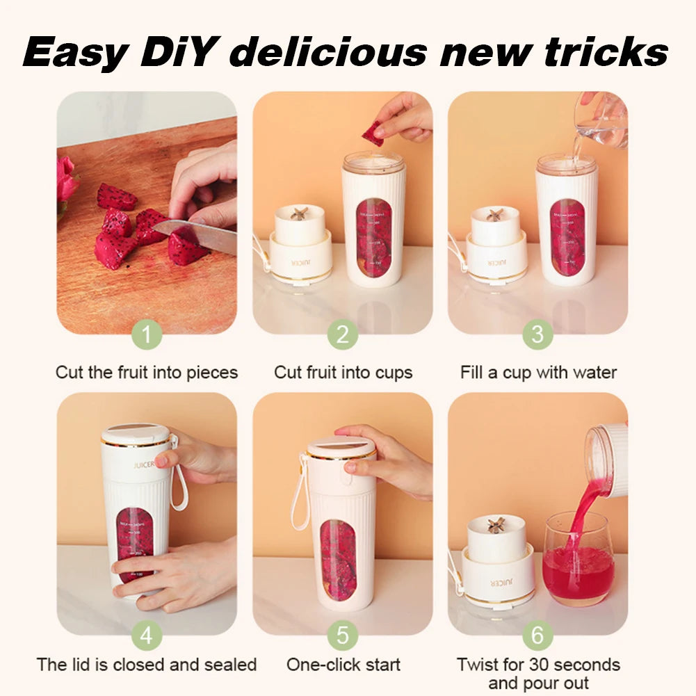 Blendiolux Portable Mini Blender 340ml